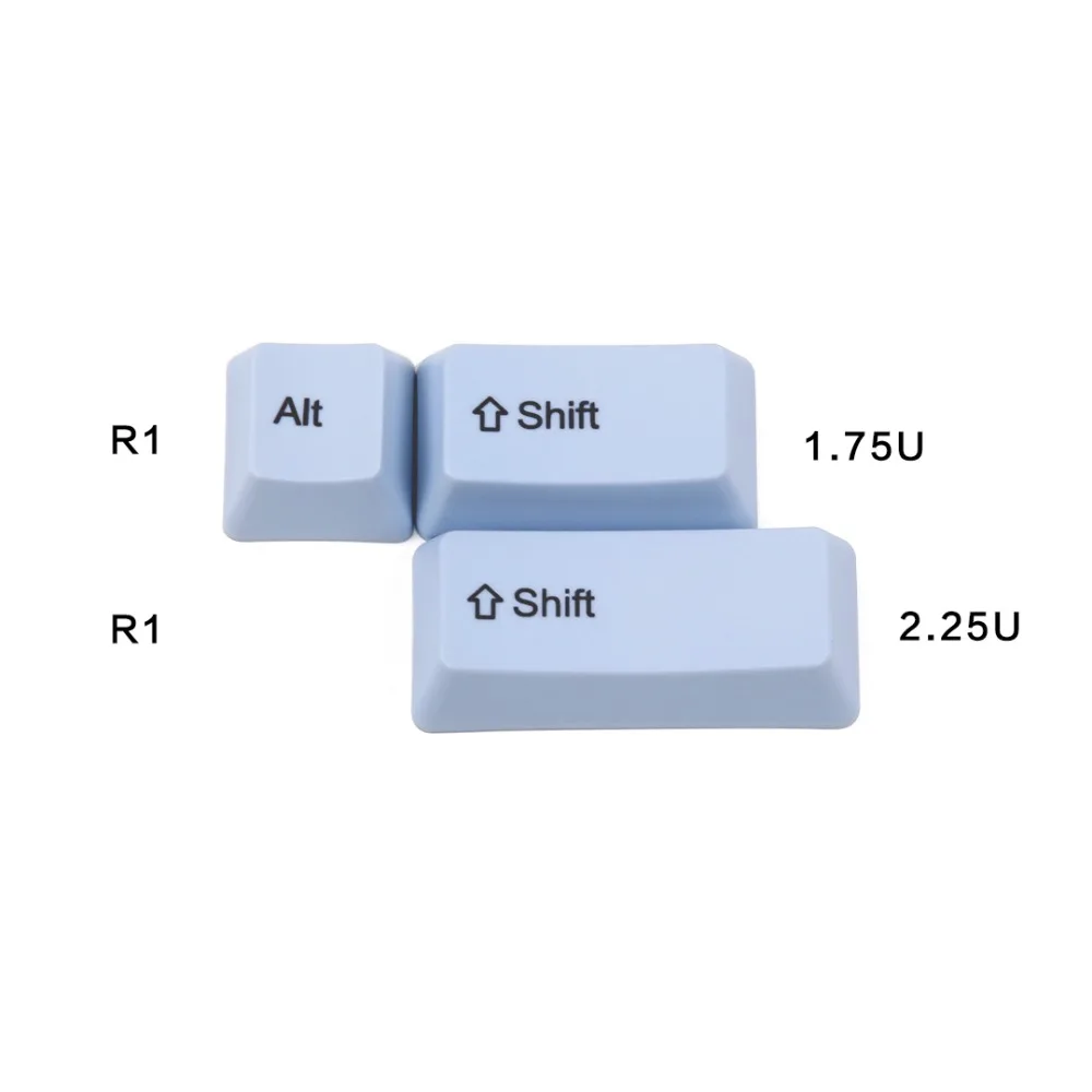 Синий бежевый оранжевый OEM Dye-Subbed Keycap толстый PBT для DZ60 GK64 mx механическая