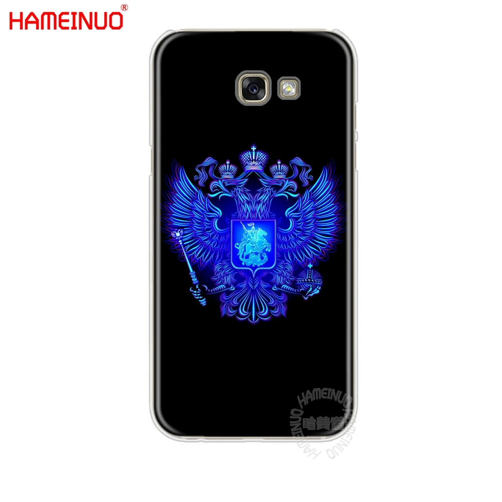 HAMEINUO российский флаг Орел сотового телефона чехол КРЫШКА ДЛЯ samsung Galaxy A3 A310 A5 A510 A7 A8 A9