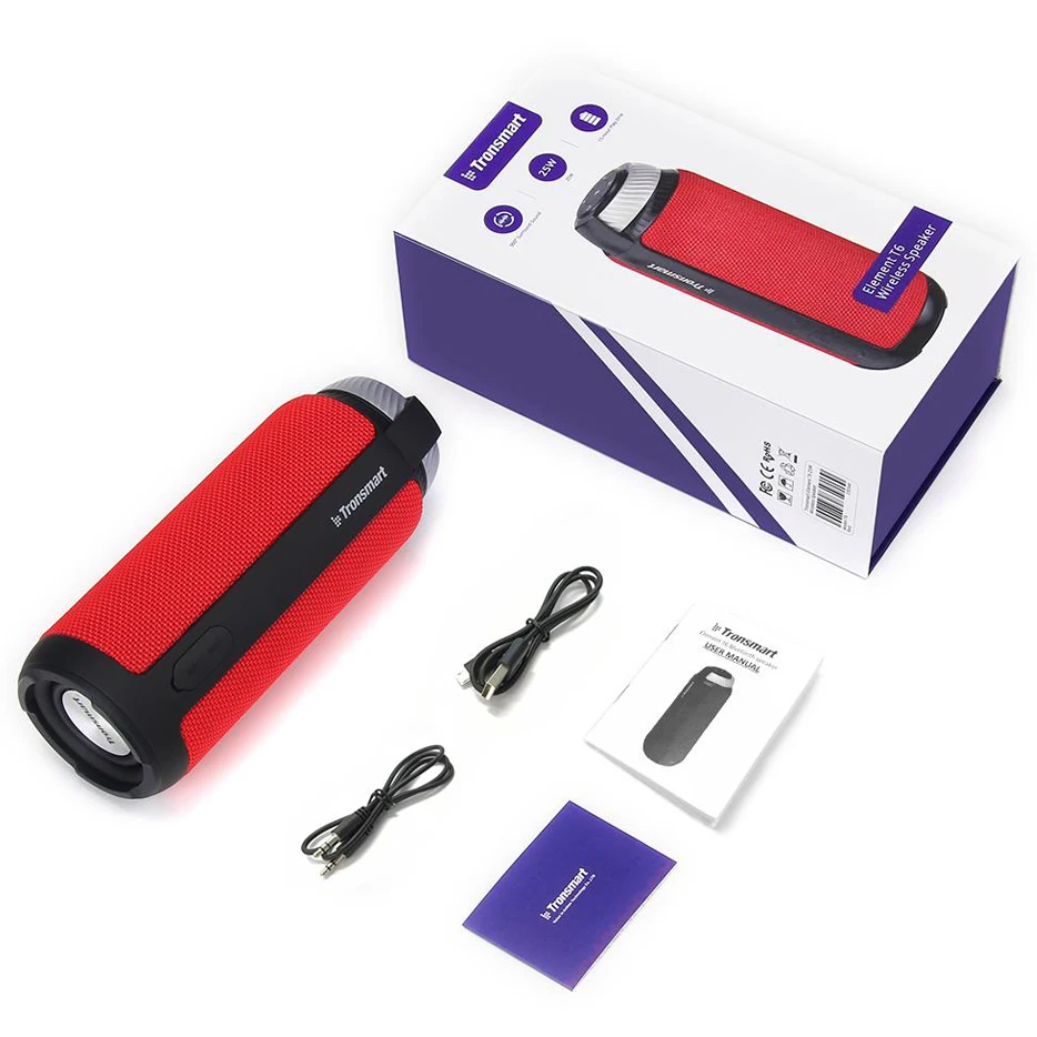 Tronsmart Element T6 Bluetooth 4,1 портативный динамик беспроводной Саундбар аудио приемник мини-динамик s USB AUX для музыки mp3-плеер