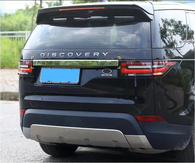 Хромированный АБС пластик боковой Корпус задней двери автомобиля крышка