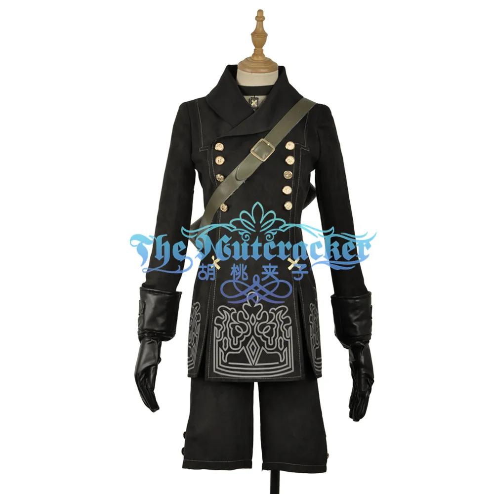 Игры NieR: Automata Cosplay йорха номер 9 тип S костюм для косплея на заказ черная куртка