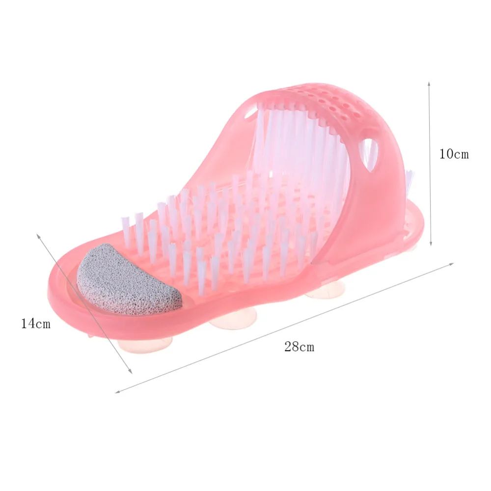 

Foot Scrubber Brushes Bath Shoes Shower Massager Slippers Plastic Stone Cleaning Pumice Brush / massage Care Tool Legs For