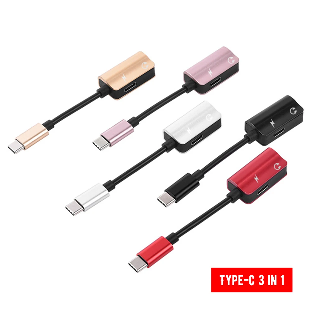 USB-C аудио кабель Aux 3 5 Jack адаптер для наушников USB Type C до мм зарядное устройство Xiaomi