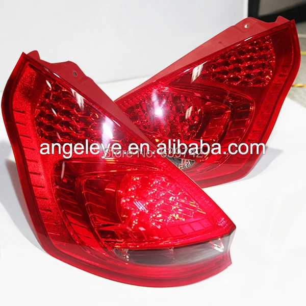 

2008-2013 год для хэтчбека FORD Fiesta Светодиодная лента задний фонарь s задсветильник свет Красный Черный цвет Тип TJ