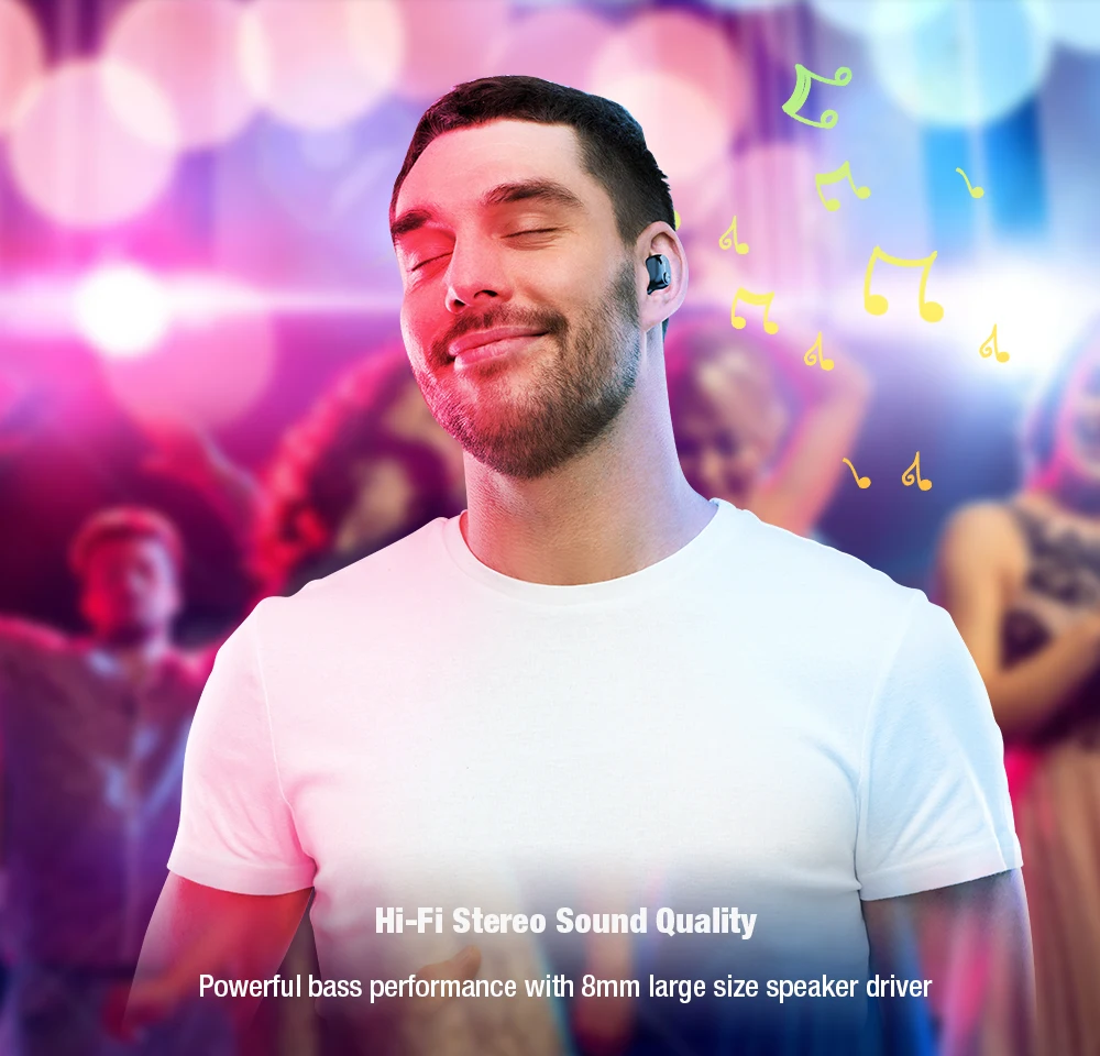 Dacom K6H Pro Bluetooth наушники 5,0 беспроводные наушники Беспроводная гарнитура бутоны TWS 3D стерео в ухо наушник для iPhone Android