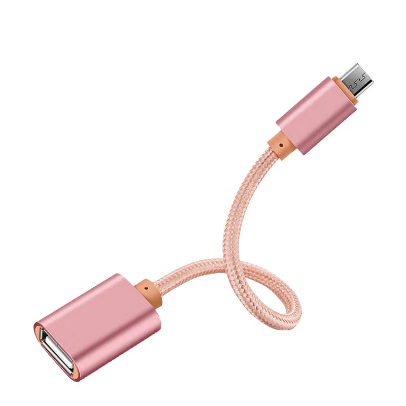 Micro USB 2 0 OTG кабель адаптер микро-usb к муфтовый стыковочный для samsung S7 S6 край S4 S3 LG G4 DJI