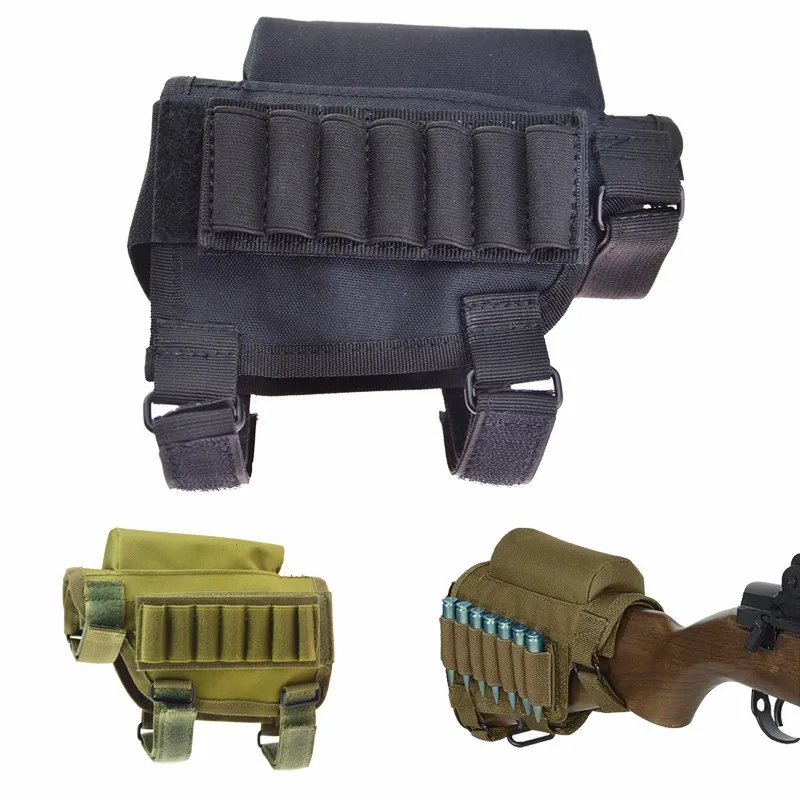 Сумка Buttstock сумка для отдыха щек винтовки переноски боеприпасов чехол охоты