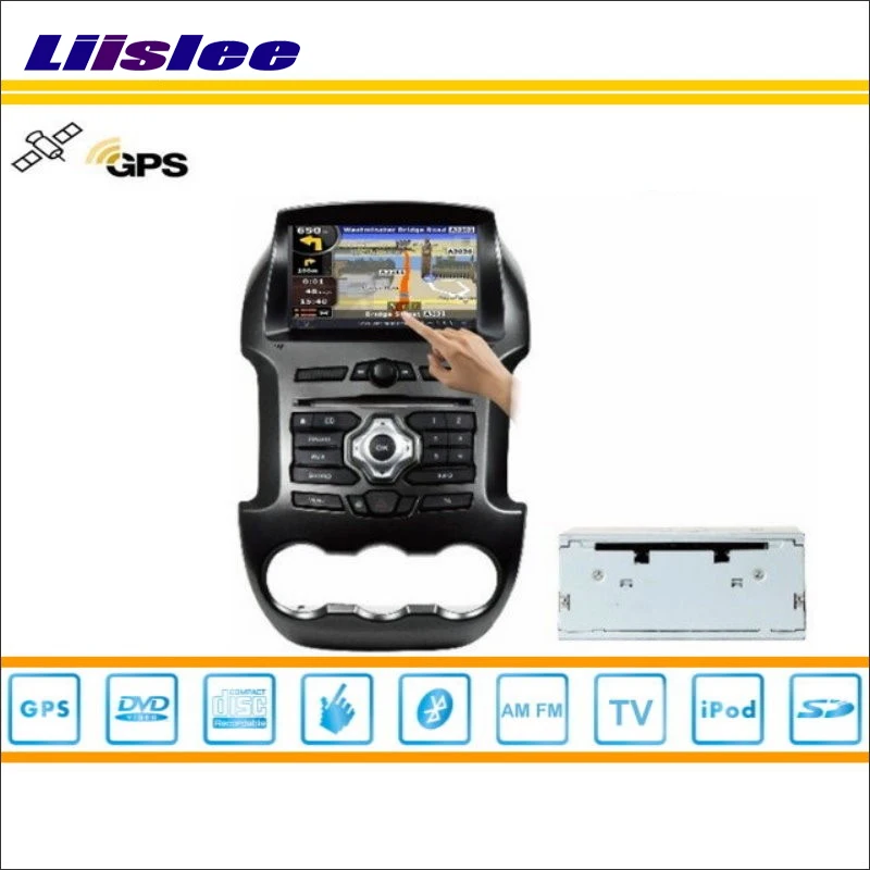 Liislee автомобильное мультимедиа андроид для Ford Ranger 2011~ радио CD DVD плеер с gps-навигатором Карта Навигация Аудио Видео Стерео система