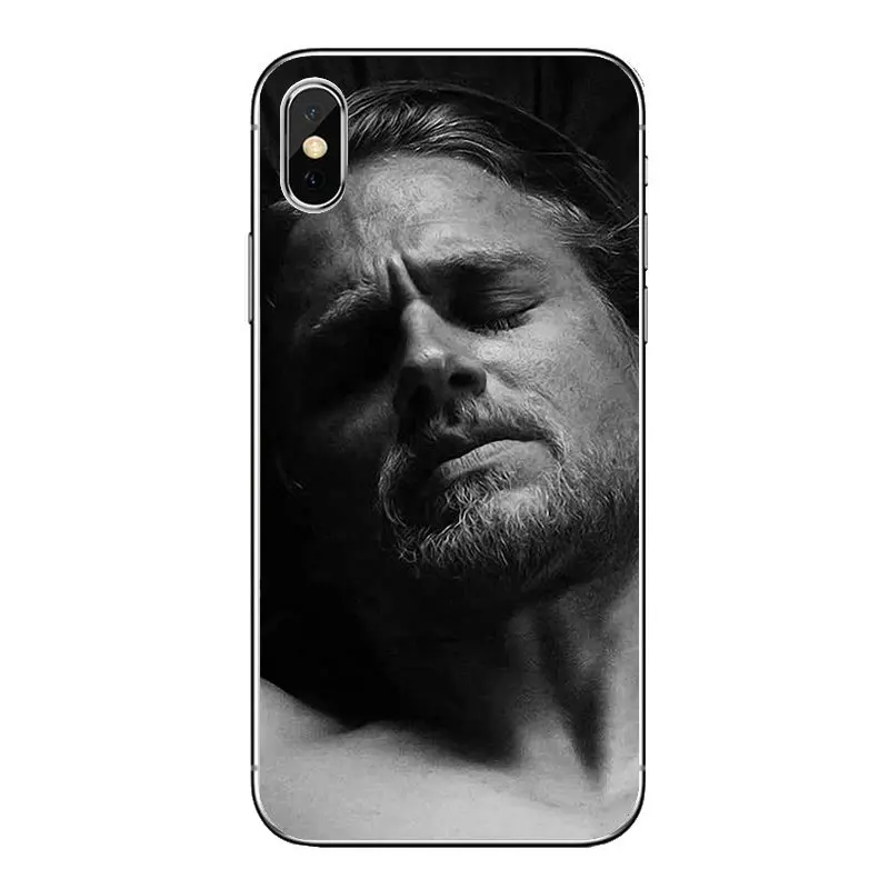 Charlie Hunnam Jax Teller сексуальный мужской прозрачный чехол из ТПУ для Huawei Honor 8 8C 8X 9 10 7A 7C