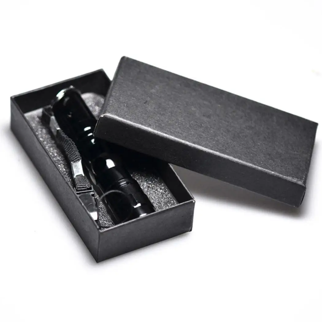 Фонарик переключатель водонепроницаемый алюминиевый стабильный нижний свет