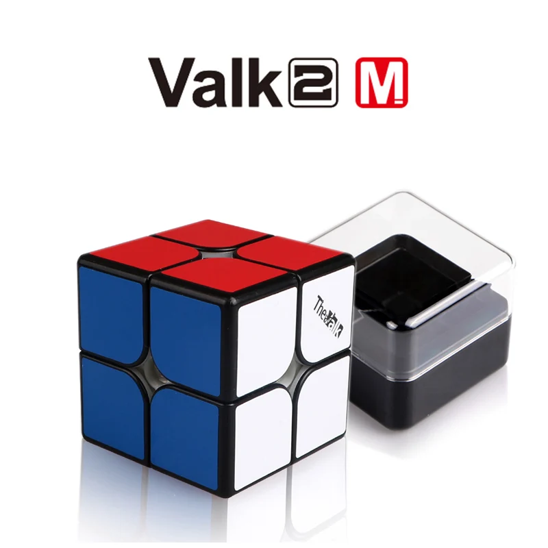 QIYI Valk 2 м 2x2x2 Магнитная скорость кубические пакетные кубики Mofangge WCA