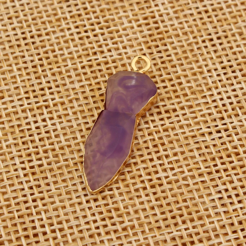 2 шт Шарм Для женщин Цепочки и ожерелья кулон смолы камень Подвески Diy ювелирных