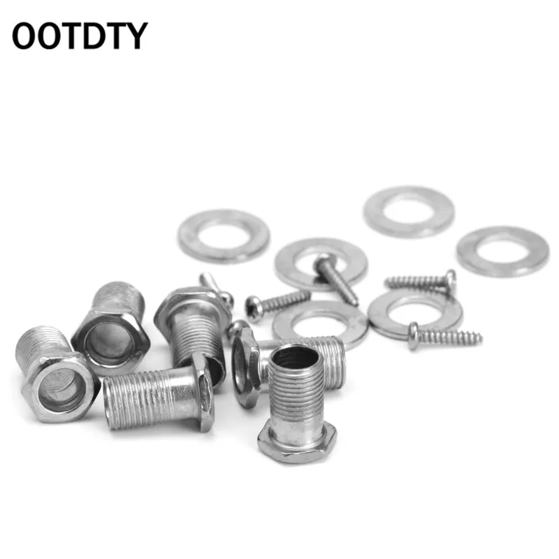 Колышки для камер OOTDTY 6Pro хромированная гитарная струна 3R + 3L | Спорт и развлечения