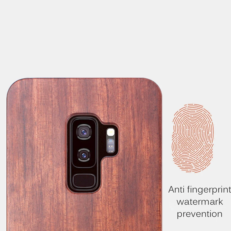 ROSINOP оригинальный уникальный деревянный чехол для samsung galaxy S9 plus S8 Note 8 9