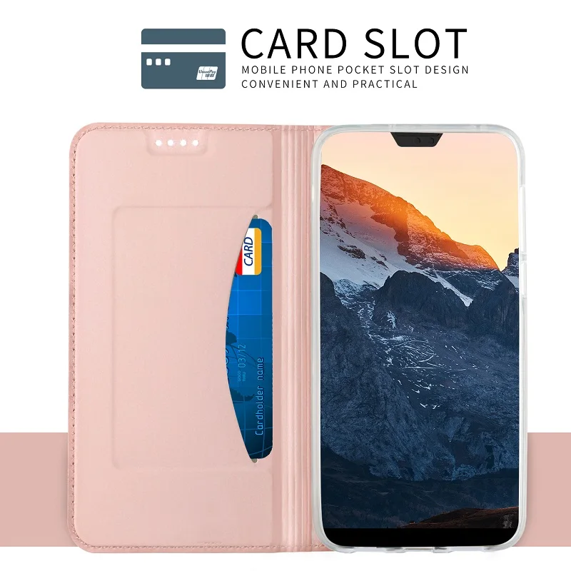 Для huawei P20 Lite чехол для мобильного телефона защитный кожаный чехол для huawei P20 Lite сумка для телефона карта карман Магнитный чехол