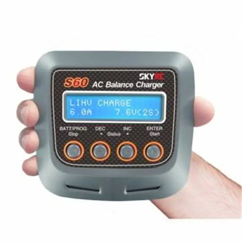 Новое высококачественное балансирующее зарядное устройство SKYRC S60 60 Вт AC Dis для