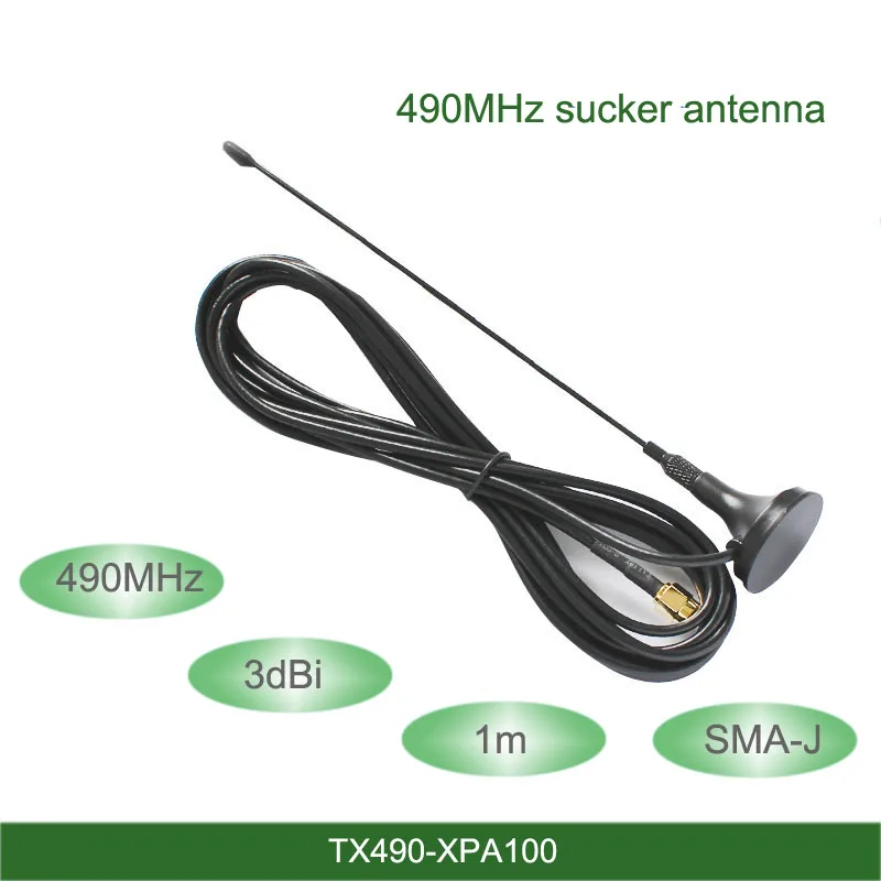 490 МГц антенна sma Антенна omni 3dbi SMA разъем с магнитным основанием 1 м кабель|Антенны