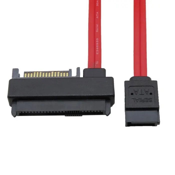

(100pcs/lot) SFF-8482 SAS 29 Pin to 7 Pin SATA Hard Disk Drive Raid Cable 50cm 0.5m with 15 Pin SATA Power Port