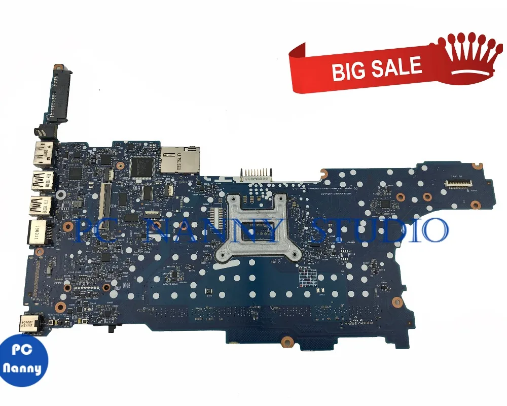 Материнская плата для ноутбука HP EliteBook 840 G1 802511 001 I5 4300U 6050A2560201 MB A03|Материнские