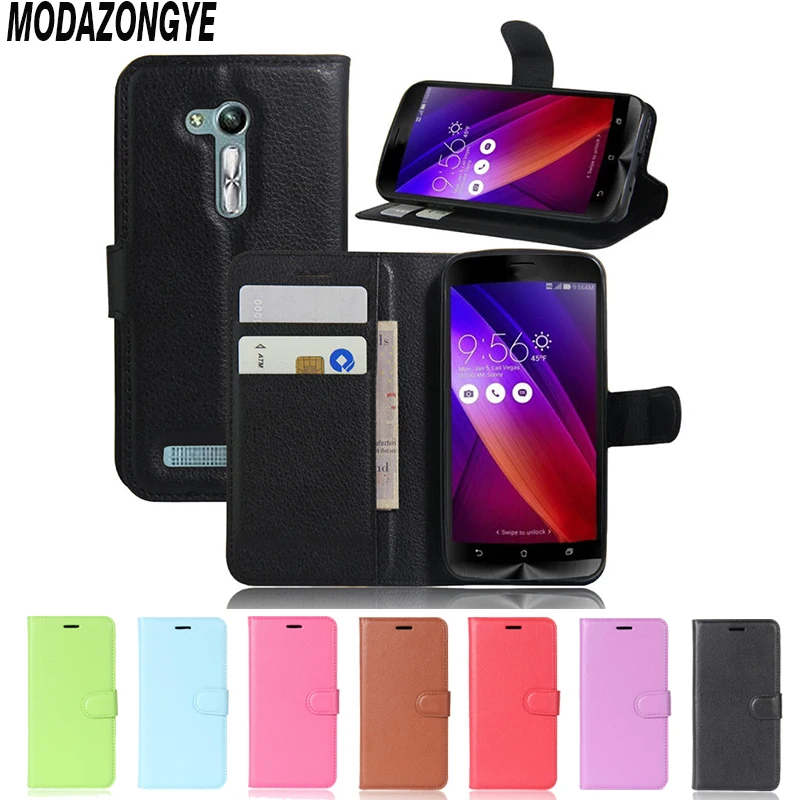 Asus Zenfone GO ZB450KL чехол Обложка на заднюю панель из искусственной кожи для телефона ZB