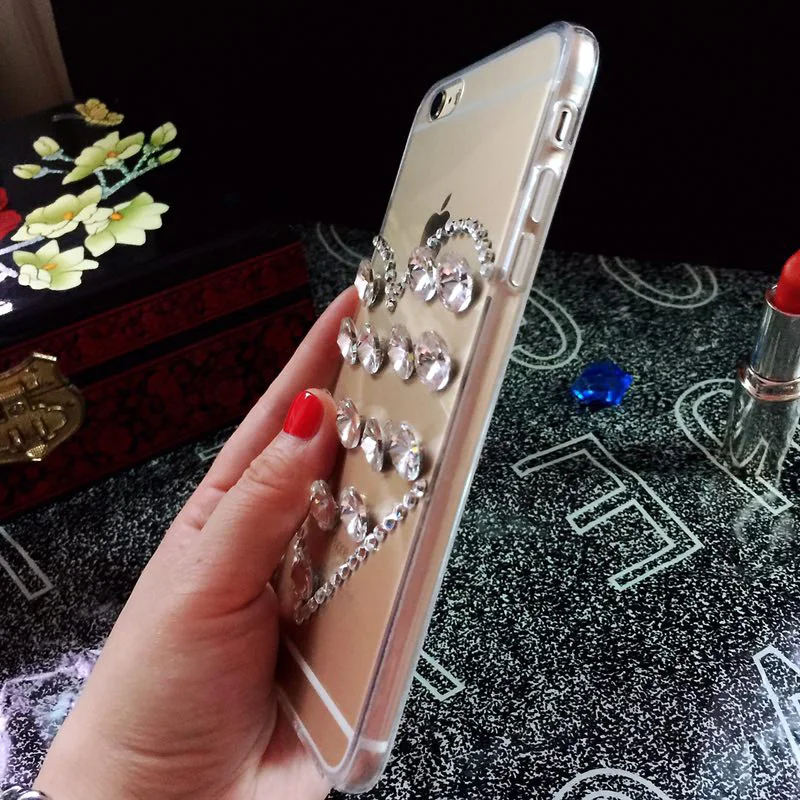 BR Сентенарио (BR Сентенарио) DIY кристалл чехол для телефона из горного хрусталя iPhone