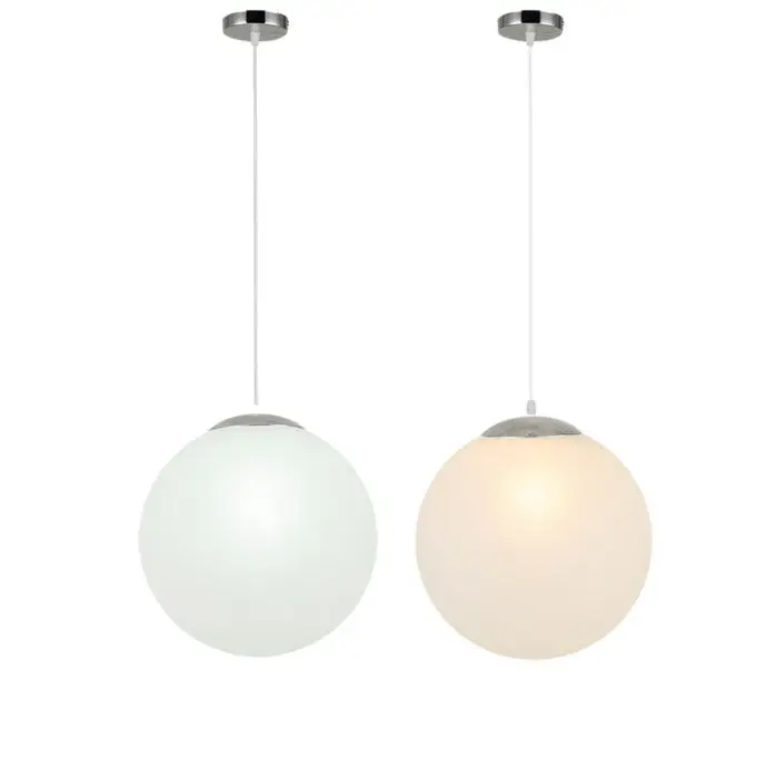 

Nordic modern minimalist restaurant bedroom living room restaurant ball creative frosted ball acrylic bar shop led chandelier