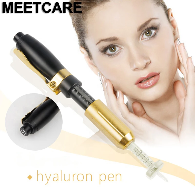 High Pressure Hyaluronic Acid Pen High Density Metal for Anti Wrinkle Lifting Lip Hyaluron Pen Atomizer Lip Filler Injection New