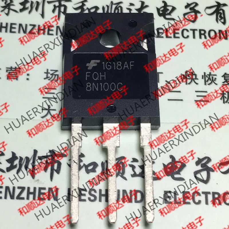 Новый оригинальный FQH8N100C TO 247 1000 V 8A|Индукторы| |