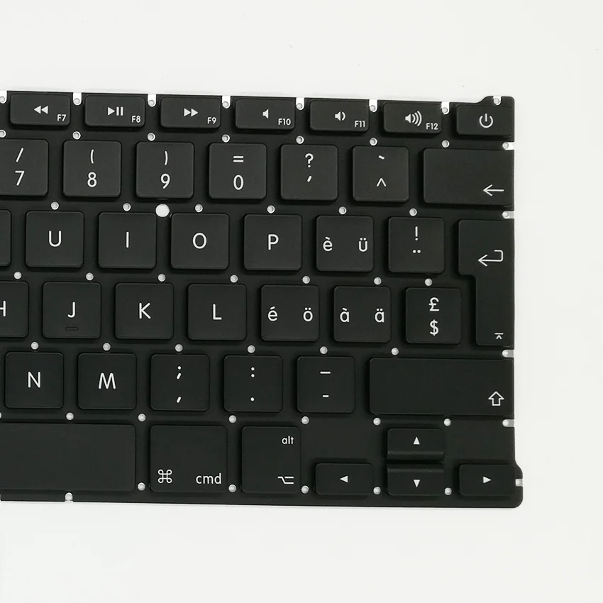 Клавиатура швейцарская с подсветкой для Macbook Air 13 дюймов A1369 A1466 2011-2017 лет 10 шт. |