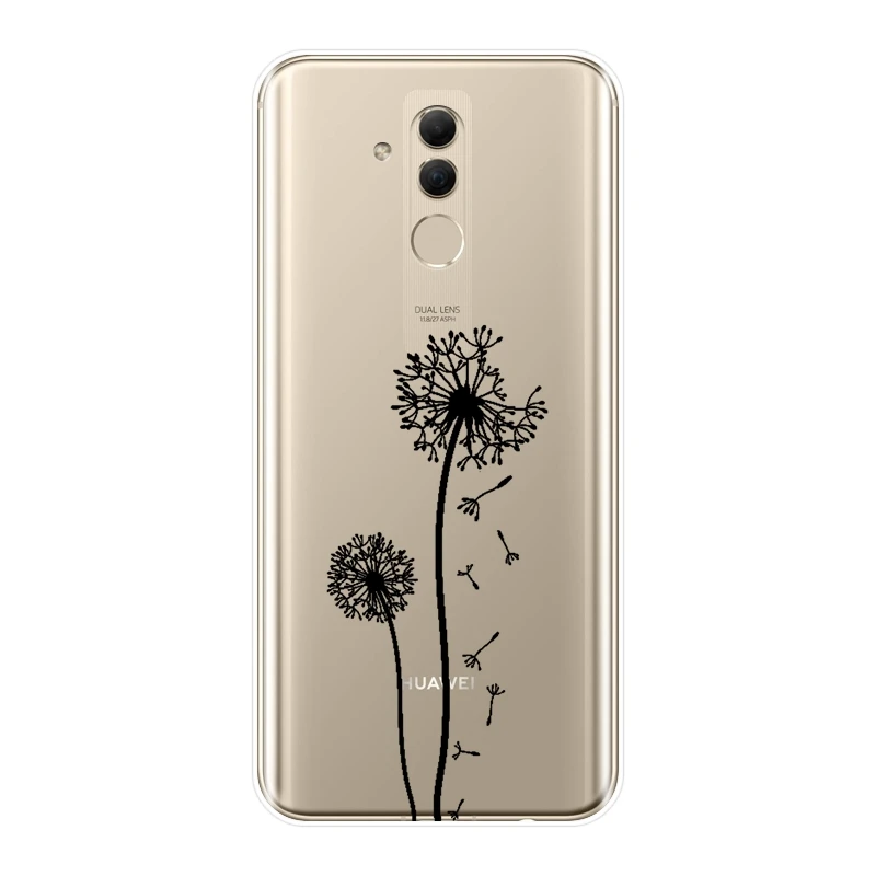 Чехол для Huawei Mate 20 10 9 Pro силиконовый мягкий чехол с животными волком оленем