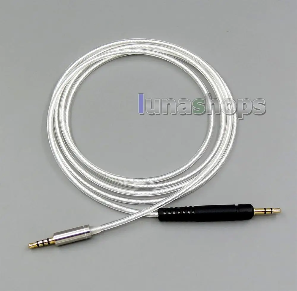 1.2m 2.5mm plug LN006242 Замена OCC посеребренный кабель для Sennheiser HD598 HD558 HD518 наушники гарнитура наушники - Цвет: 1.2m 2.5mm plug