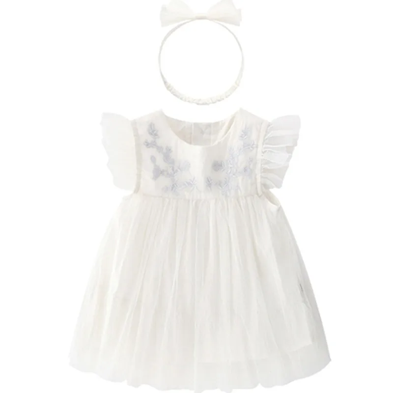 Милые Детские платья для девочек на день рождения свадьба детское платье