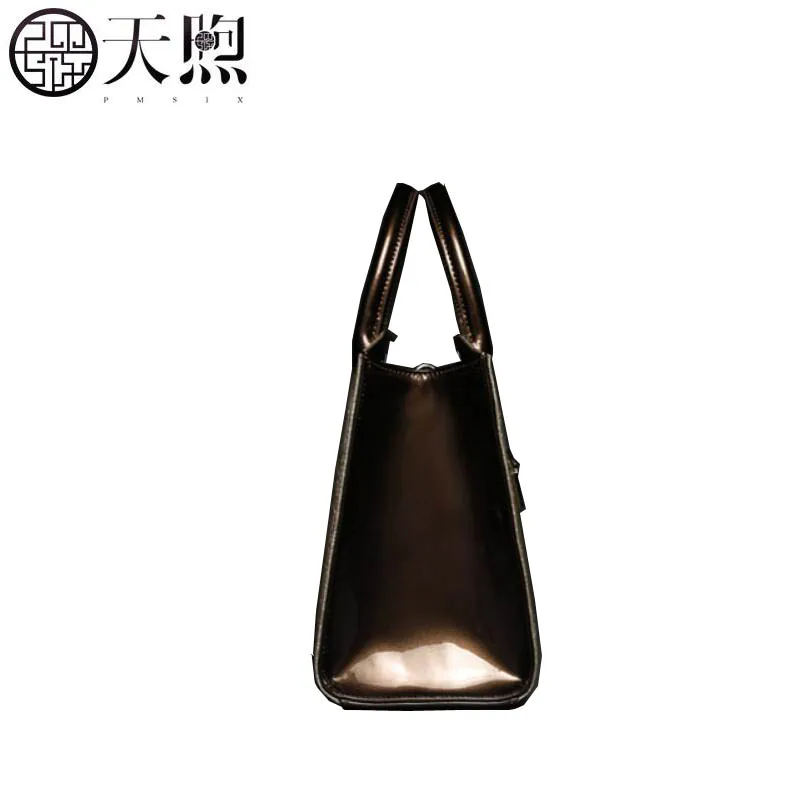 Pmsix2017 оригинальный тисненый Национальный Ветер леди Мама сумка Модная