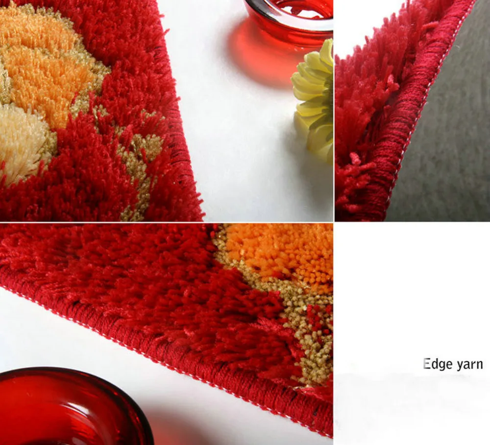 Утолщенные Нескользящие абсорбирующие коврики NiceRug для ванной комнаты комнатный