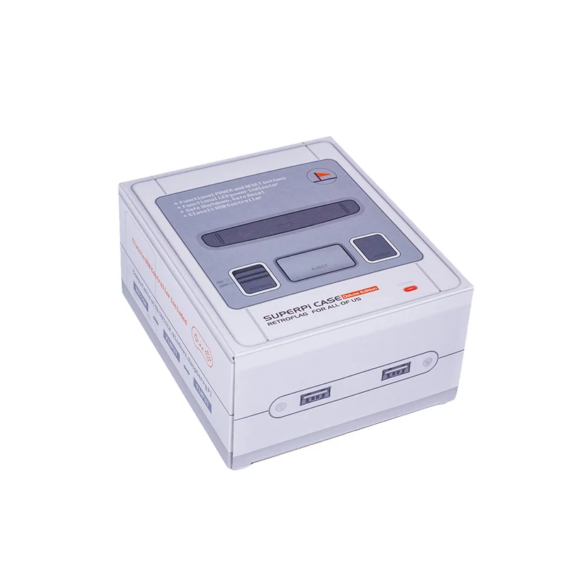 Чехол Retroflag SUPERPi-J NESPi чехол с дополнительным usb-контроллером для Raspberry Pi 3B Plus/3B+/3B/2B