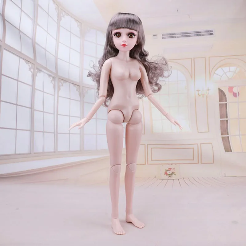 15 подвижных шарнирных 60 см 1/3 BJD куклы женские голые телесные тела с обувью модные