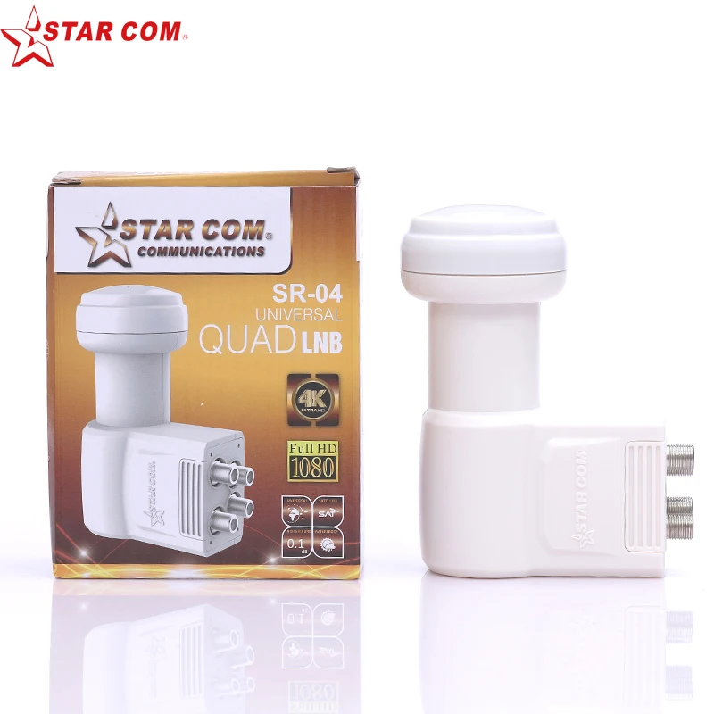 Starcom HD цифровой универсальный lnb для Спутниковые антенны низкая Шум рисунок 0.1db