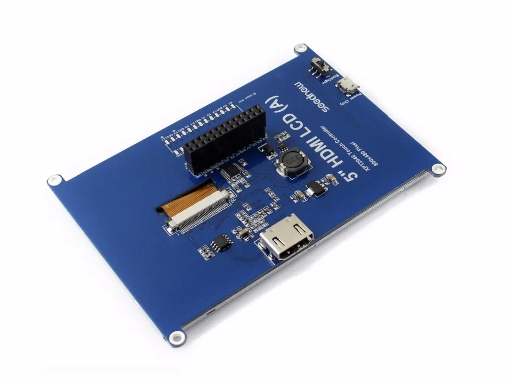 5 &quotHDMI LCD (A) Raspberry Pi 800x480 разрешение резистивный сенсорный контроль поддерживает