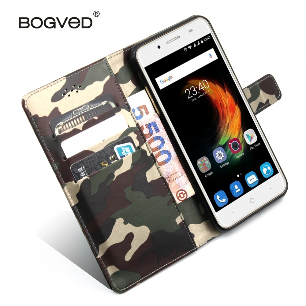 Камуфляж держателя карты PU кожаный чехол Coque для ZTE Blade A610 плюс телефон Чехол Fundas| |