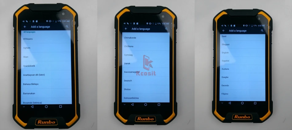 Runbo F1 Plus Ip67 прочный водонепроницаемый телефон Жесткий 6 ГБ ОЗУ Смартфон Android 7,0 Восьмиядерный 16 МП 64 Гб ПЗУ 4G LTE