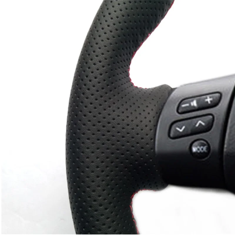 Чехол для руля из искусственной кожи сшитый вручную точно подходит Toyota Corolla 2004-2006