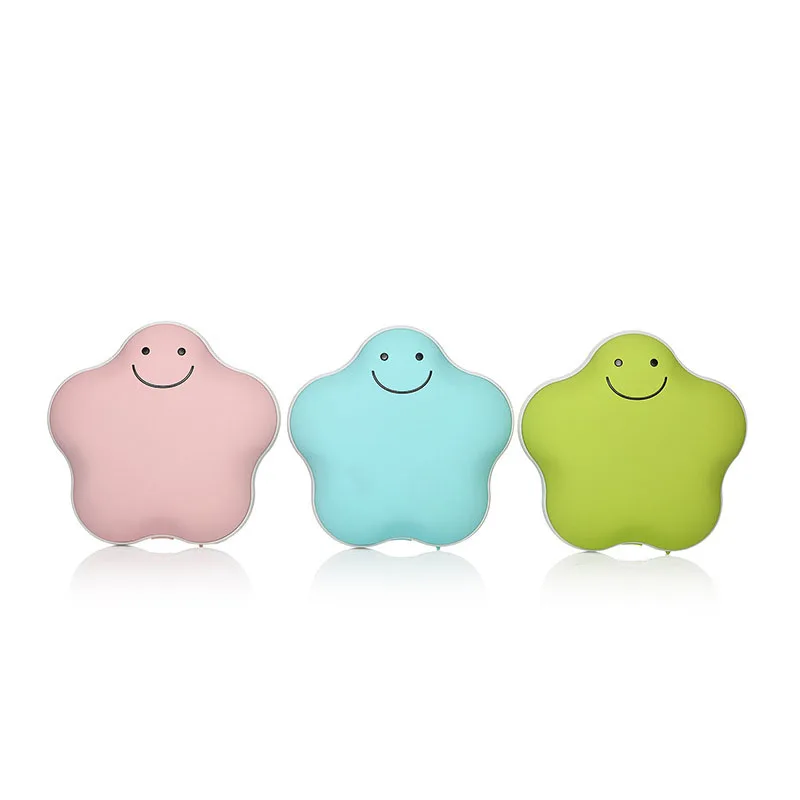 Cute Lucky Star USB Hand Warmer Portable Mini Rechargeable 3600mAh Mobile Power Bank External Charger for Cell Phones | Мобильные