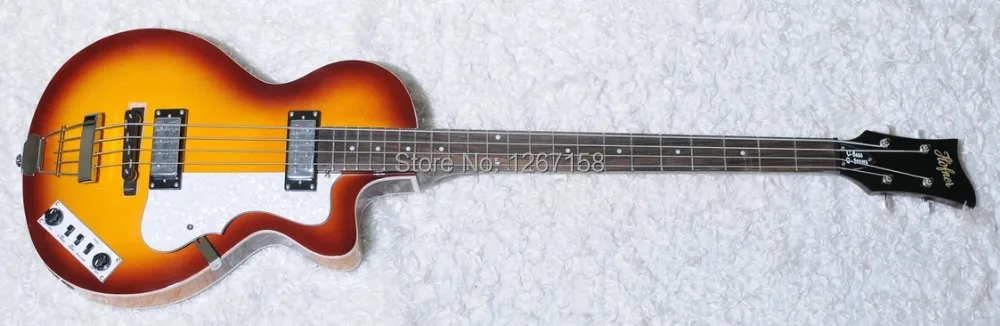 Hofner Club Bass Hi CB серия полностью полый корпус 2xstaple pickups в винтажном стиле Тюнеры 4
