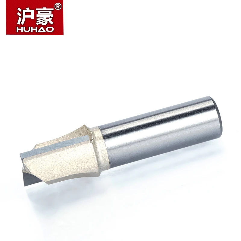 HUHAO 1 шт. 1/2 &quot1/4&quot хвостовик 2 фрезы прямые для древесины вольфрамовый Карбид