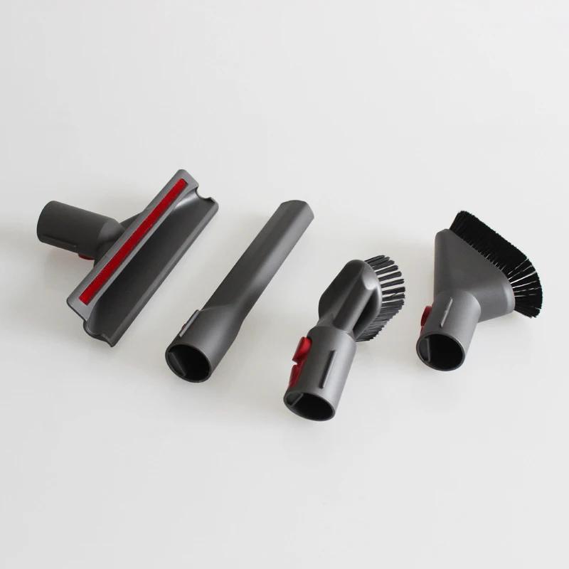 4 шт., насадка-щетка для всасывания пыли, набор для Dyson V8 V7 V10 V11, запчасти для абсолютного пылесоса, аксессуары, насадка, щетка, щелевой инструмент