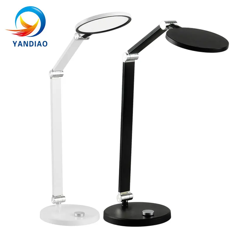 LED Desk Lamp Foldable Dimmable Rotatable Eye Care Touch-Sensitive Controller Writing Reading Table | Освещение