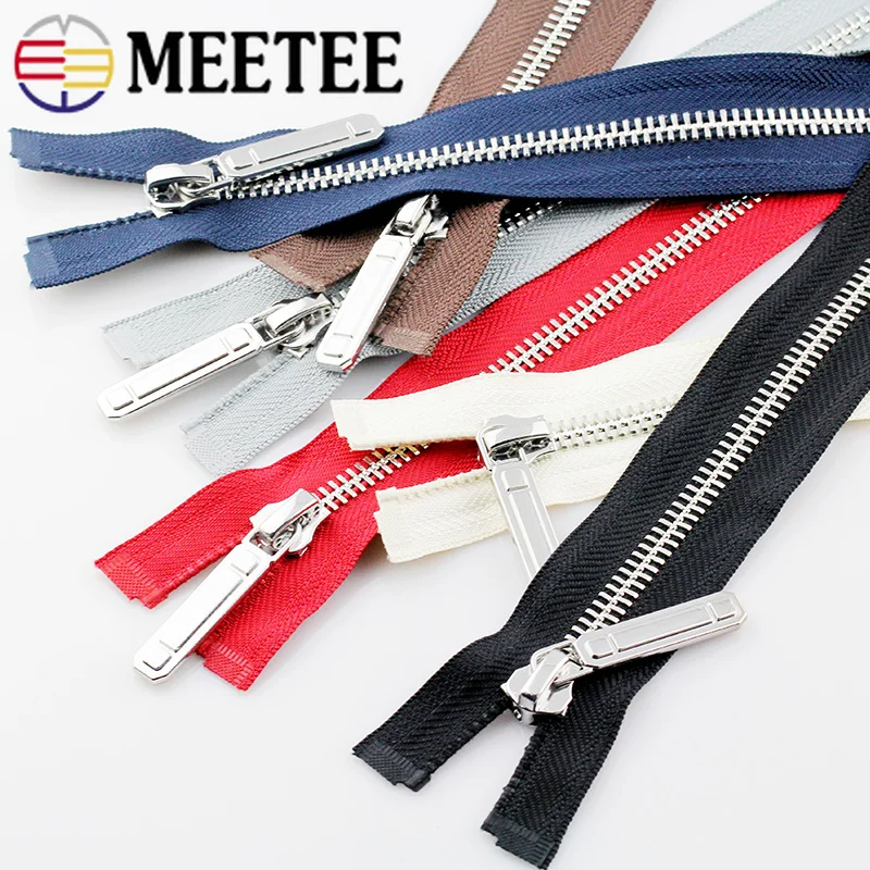 Cremallera Metal 8 # двойной ползунок Металлические молнии Экологичная открытая молния