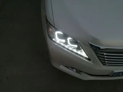 Vland Автомобиль Стайлинг для Toyota Camry фары 2012- светодиодный фары проектор DRL фары Ангельские глазки