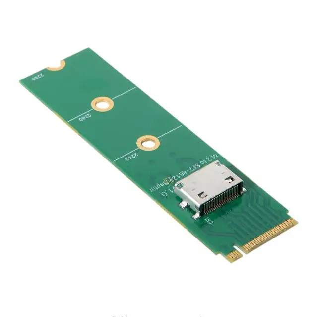 PCI E 3 0 M. 2 M key to Oculink SFF 8612 8611 хост адаптер для PCIe Nvme SSD|Компьютерные кабели и разъемы| |