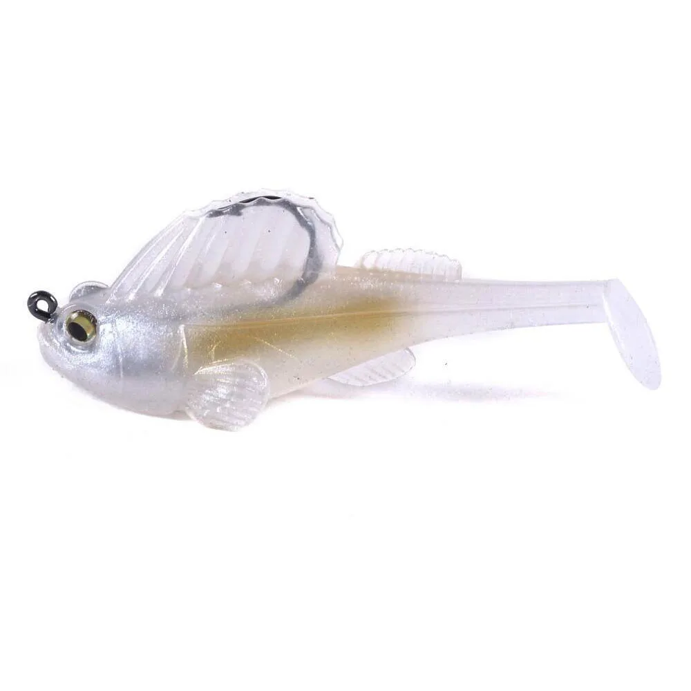 10 шт. свинцовая головка Swimbaits Мягкая приманка 3 дюйма 3/8 унций рыбалка на щуку